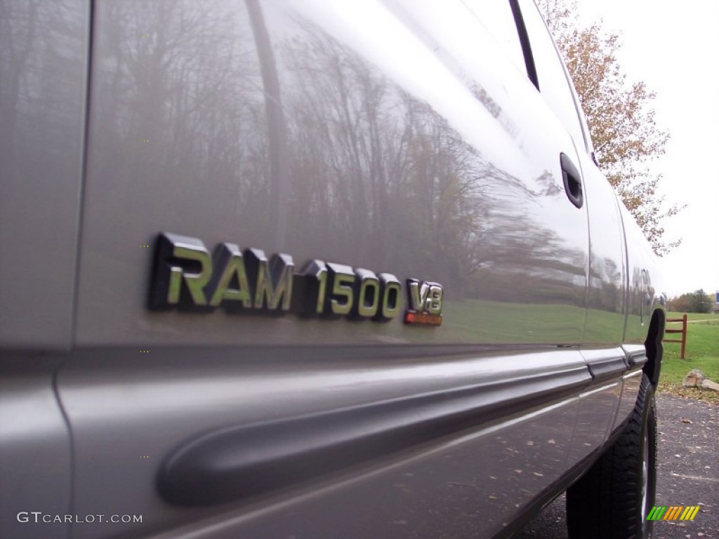 1999 Ram 1500 SLT Extended Cab 4x4 - Light Driftwood Satin Glow / Agate Black photo #25