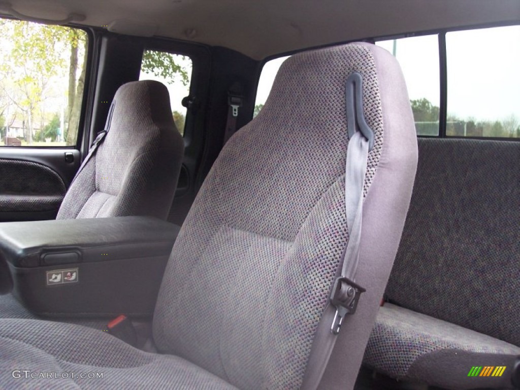 Agate Black Interior 1999 Dodge Ram 1500 SLT Extended Cab 4x4 Photo #55728082