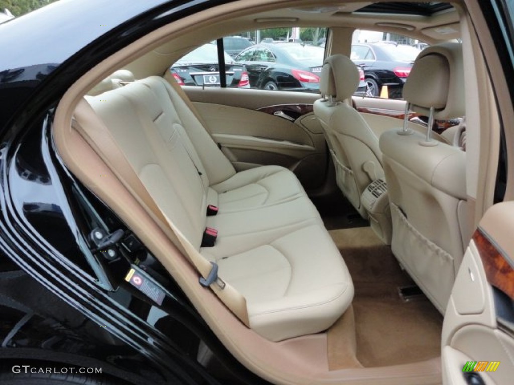 2009 E 350 4Matic Sedan - Black / Cashmere photo #6