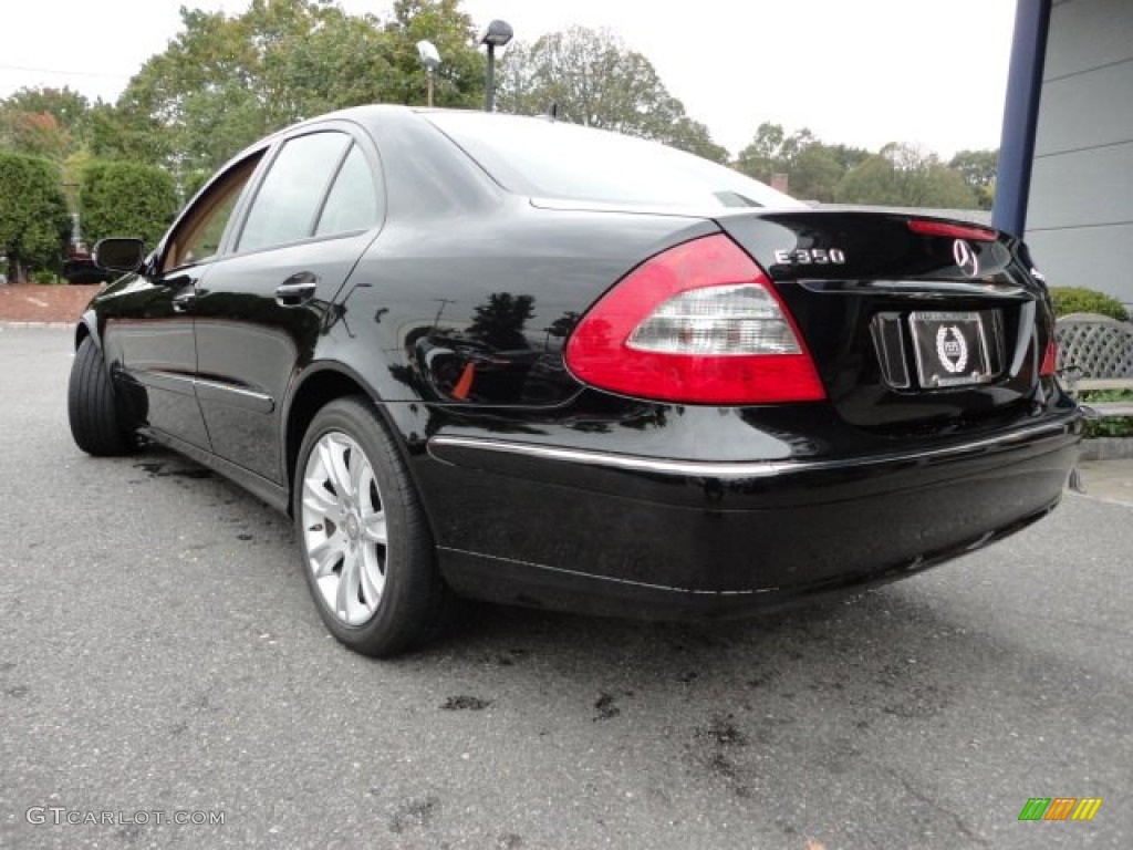 2009 E 350 4Matic Sedan - Black / Cashmere photo #10