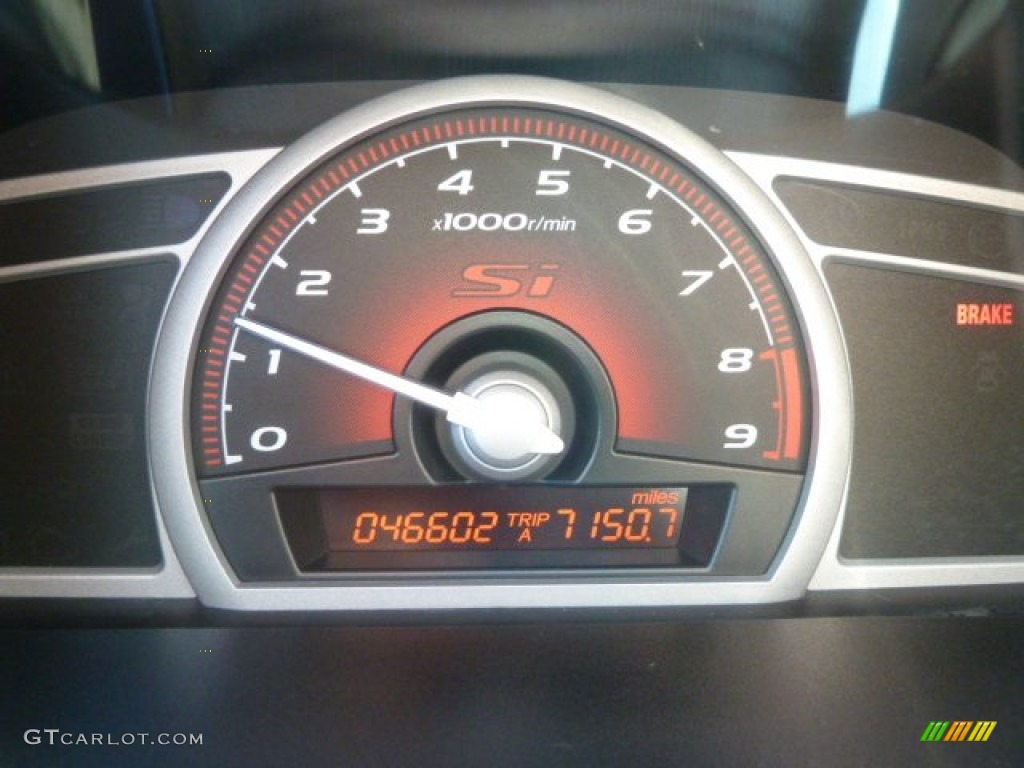 2010 Honda Civic Si Coupe Gauges Photo #55728981