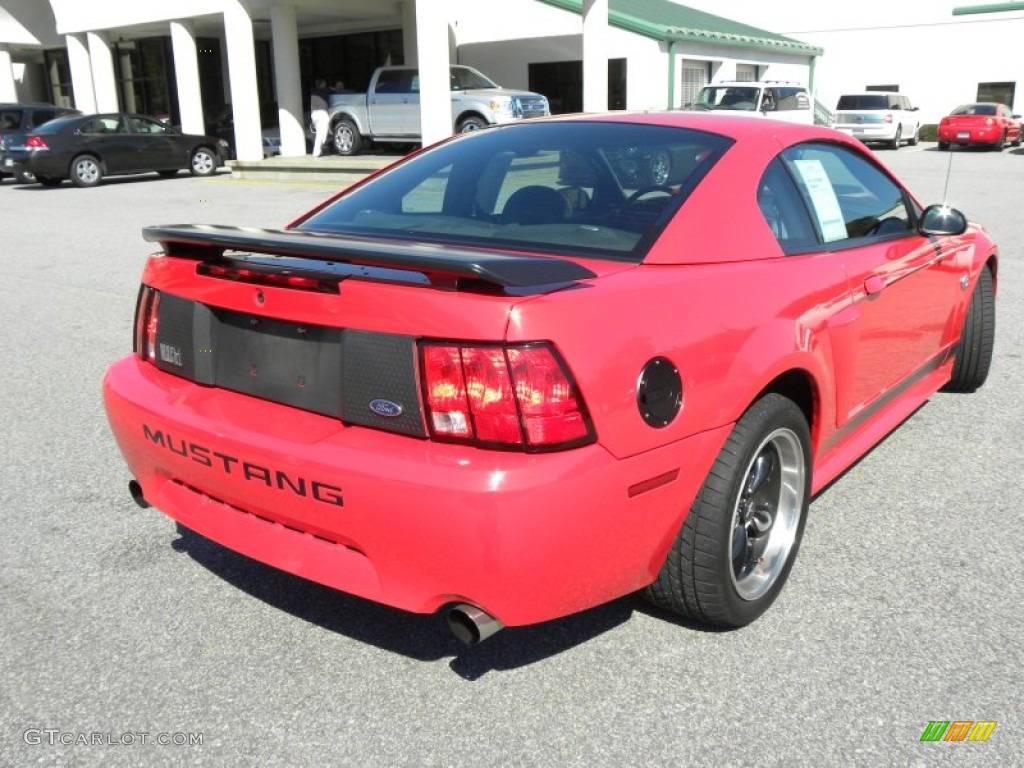 Torch Red 2004 Ford Mustang Mach 1 Coupe Exterior Photo #55729200