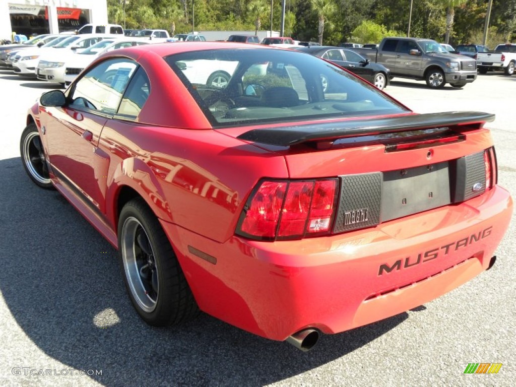2004 Mustang Mach 1 Coupe - Torch Red / Dark Charcoal photo #10