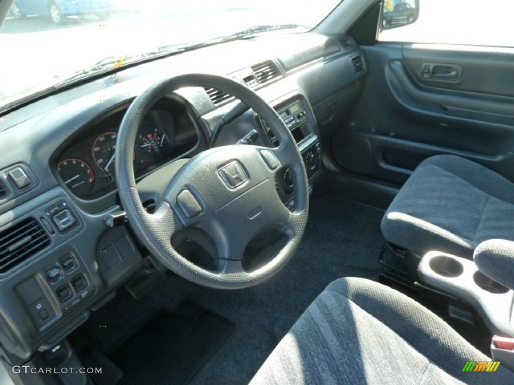1999 CR-V LX 4WD - Sebring Silver Metallic / Charcoal photo #15