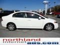 Taffeta White - Civic LX Sedan Photo No. 5