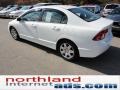 Taffeta White - Civic LX Sedan Photo No. 6