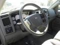 Khaki 2008 Dodge Ram 1500 Big Horn Edition Quad Cab Steering Wheel