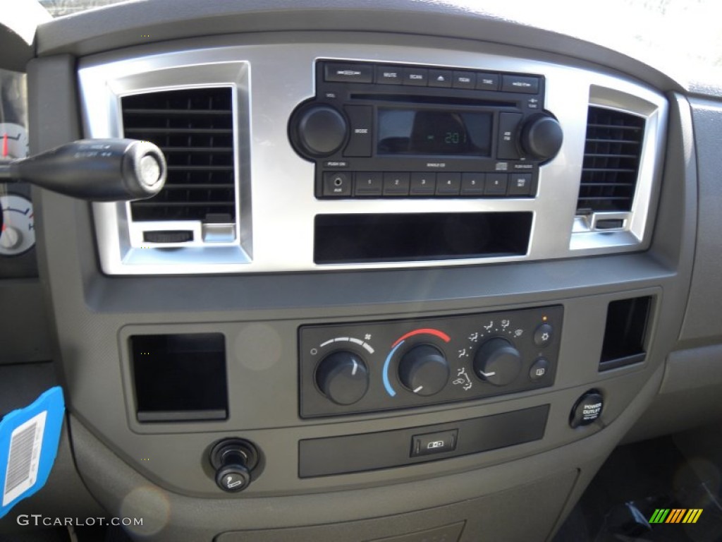 2008 Dodge Ram 1500 Big Horn Edition Quad Cab Controls Photo #55729968