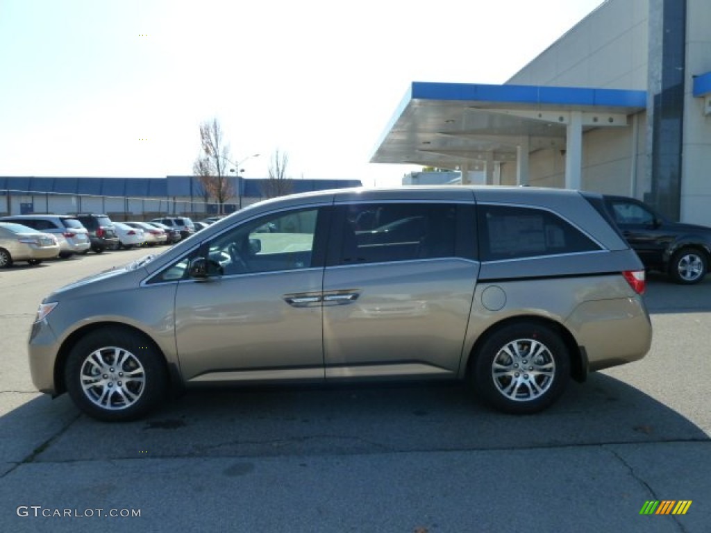 2012 Odyssey EX-L - Mocha Metallic / Beige photo #2