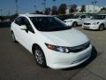 Taffeta White - Civic LX Sedan Photo No. 7