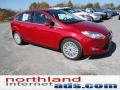 2012 Red Candy Metallic Ford Focus SEL 5-Door  photo #2