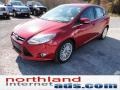 2012 Red Candy Metallic Ford Focus SEL 5-Door  photo #4
