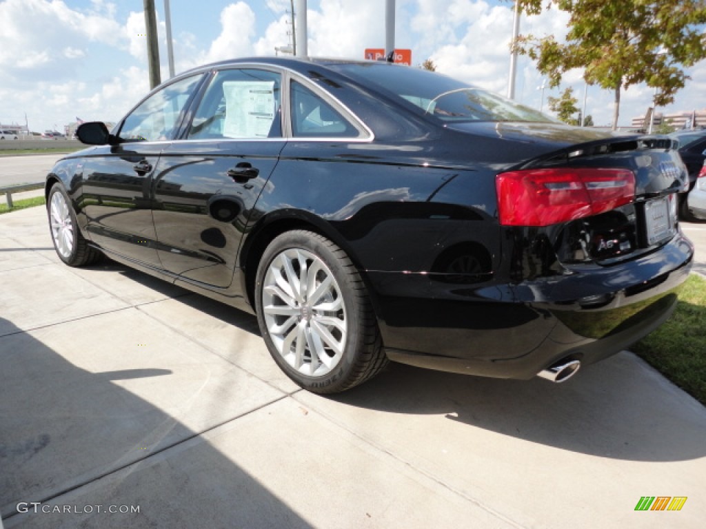Brilliant Black 2012 Audi A6 3.0T quattro Sedan Exterior Photo #55730457