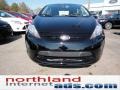 2012 Black Ford Fiesta SES Hatchback  photo #3