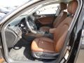 Nougat Brown 2012 Audi A6 3.0T quattro Sedan Interior Color
