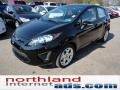 2012 Black Ford Fiesta SES Hatchback  photo #4