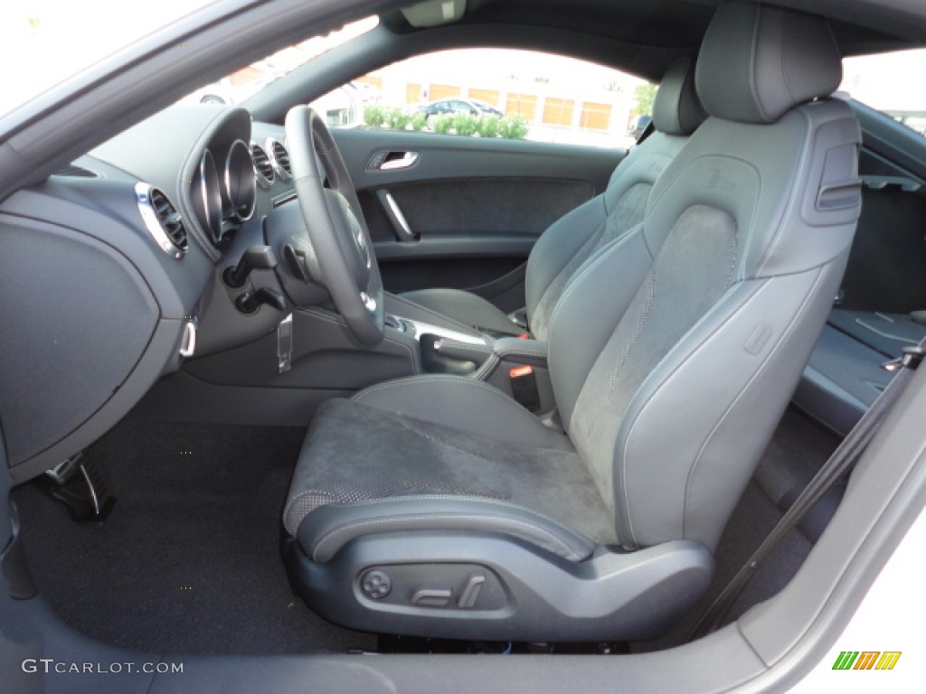 Black Interior 2012 Audi TT 2.0T quattro Coupe Photo #55731228