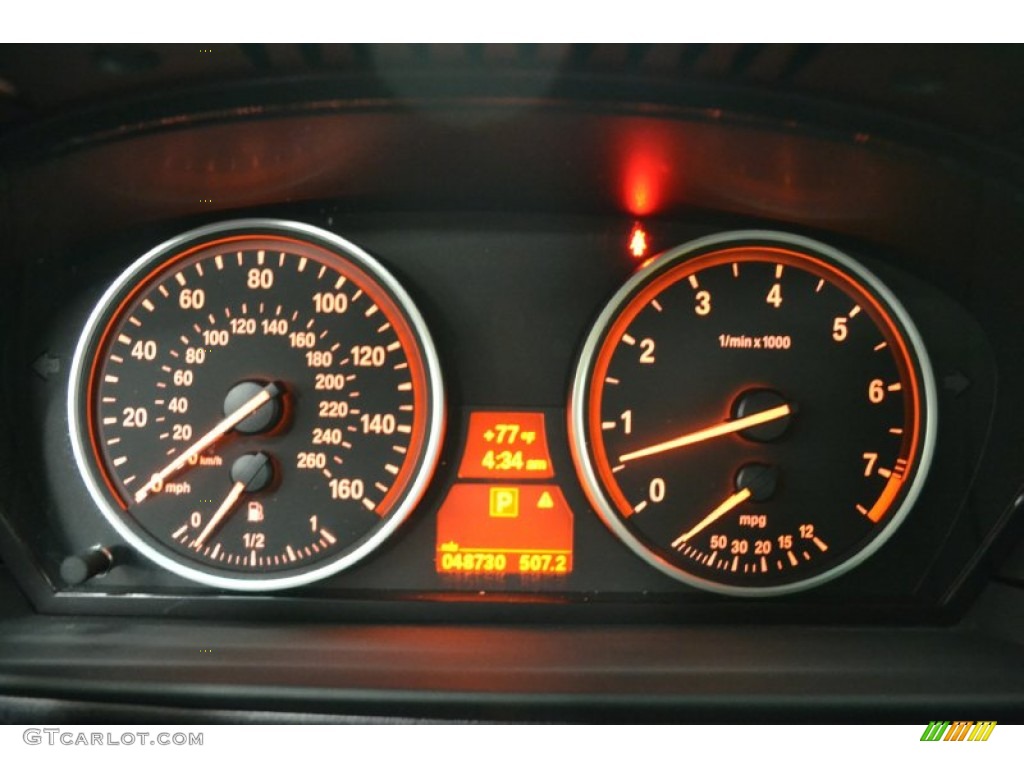 2008 BMW 5 Series 535i Sedan Gauges Photo #55731414