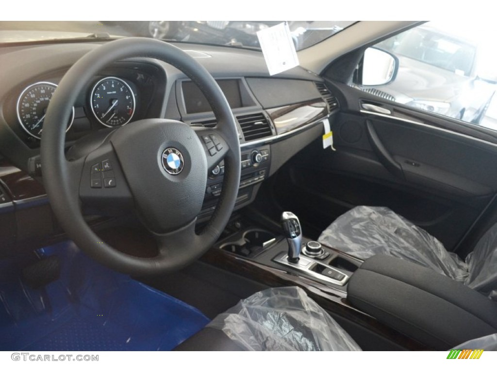 Black Interior 2012 BMW X5 xDrive35i Photo #55731609