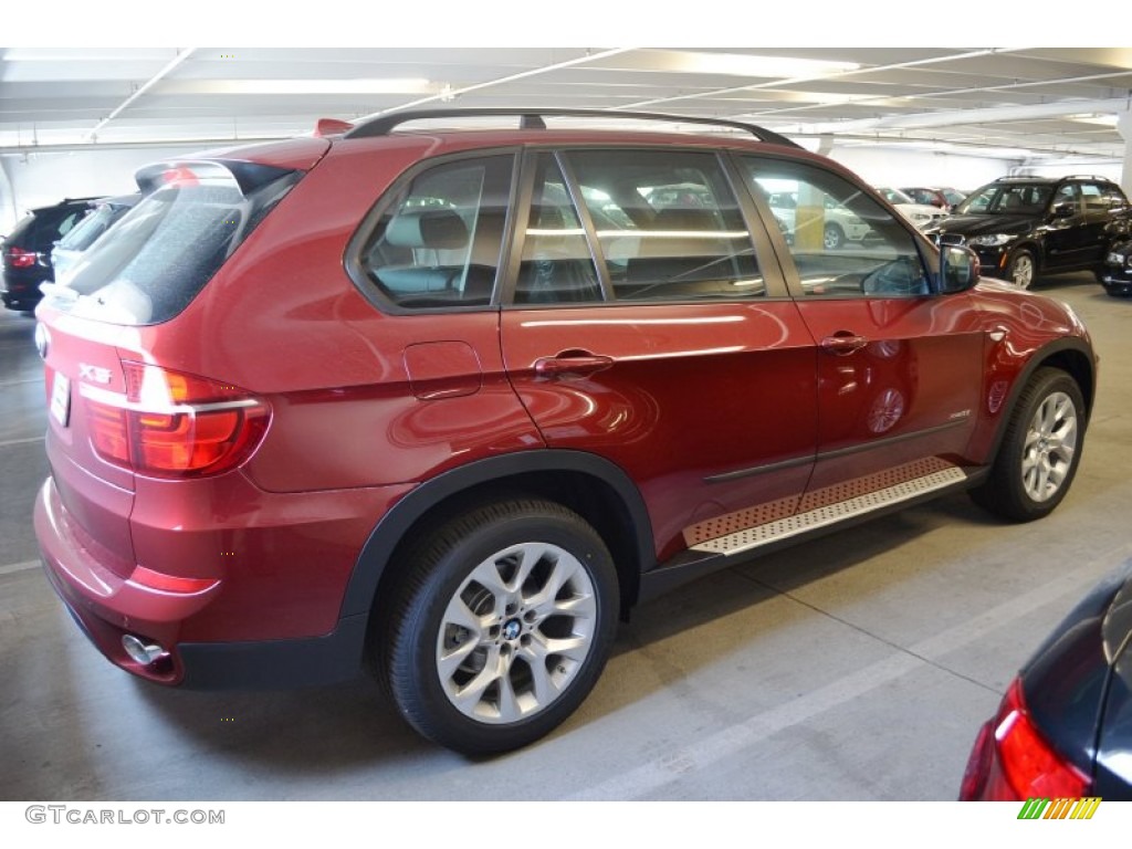 Vermillion Red Metallic 2012 BMW X5 xDrive35i Premium Exterior Photo #55731663