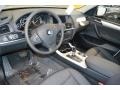 Black 2012 BMW X3 xDrive 28i Interior Color