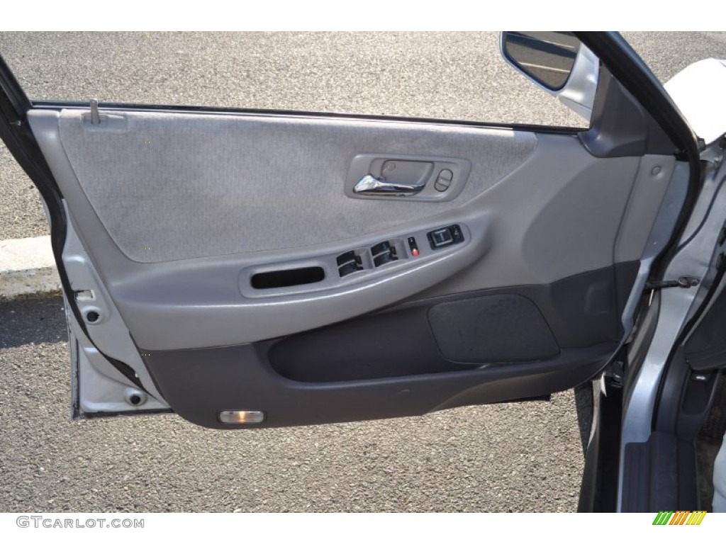 2002 Accord LX Sedan - Satin Silver Metallic / Quartz Gray photo #16