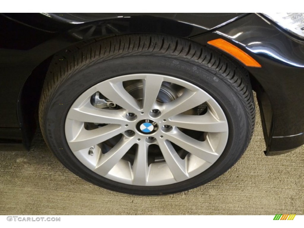 2011 3 Series 328i Sedan - Jet Black / Black Dakota Leather photo #2