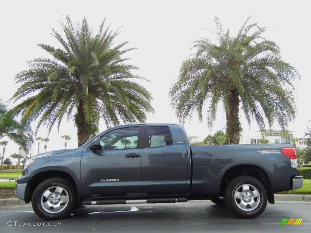 2010 Tundra TRD Double Cab - Slate Gray Metallic / Black photo #1