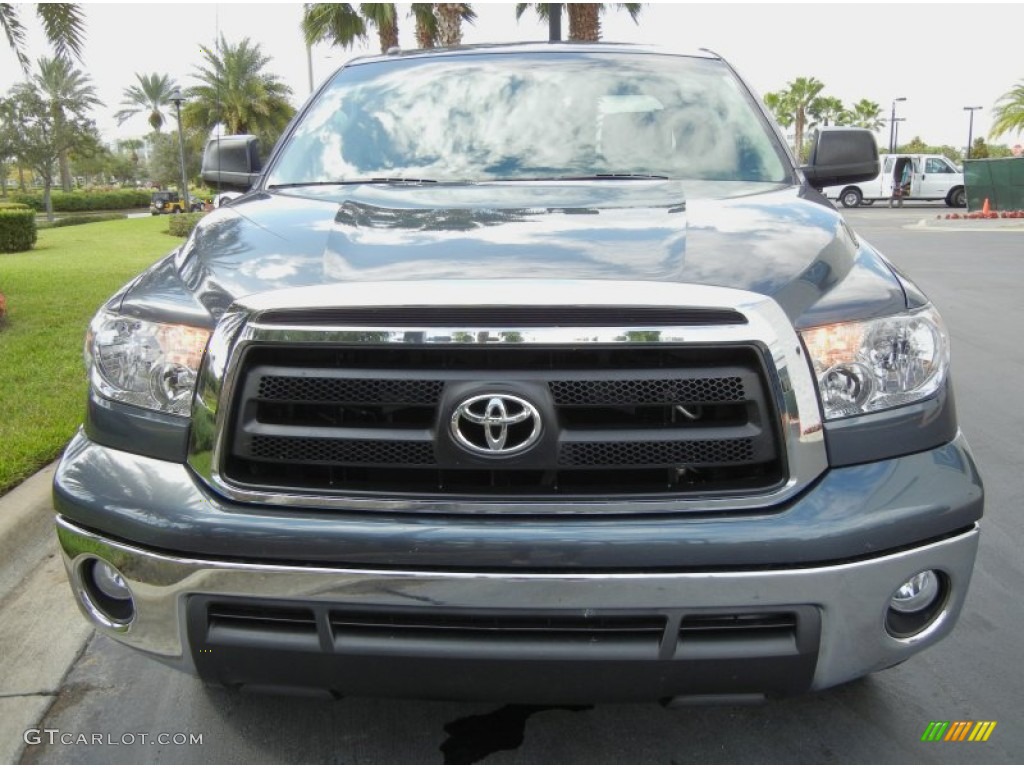 2010 Tundra TRD Double Cab - Slate Gray Metallic / Black photo #3