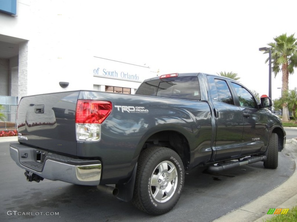 2010 Tundra TRD Double Cab - Slate Gray Metallic / Black photo #6