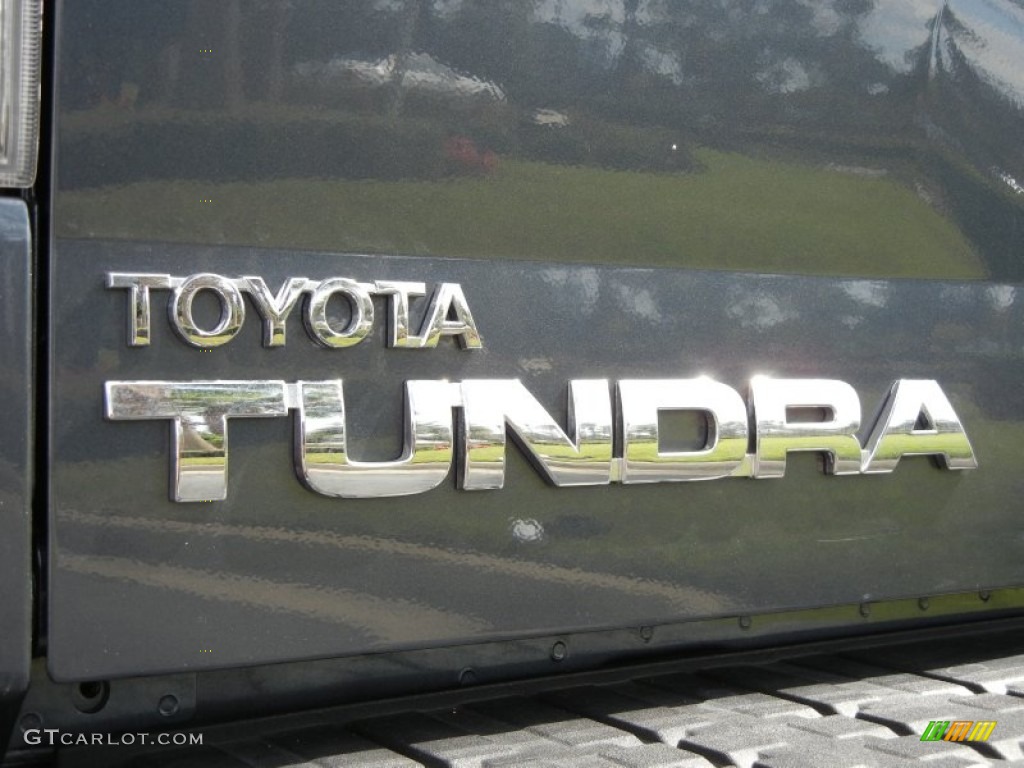 2010 Tundra TRD Double Cab - Slate Gray Metallic / Black photo #9