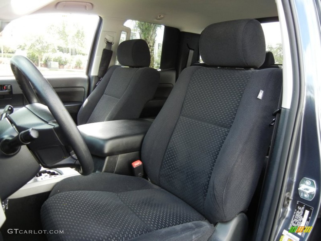 2010 Tundra TRD Double Cab - Slate Gray Metallic / Black photo #14