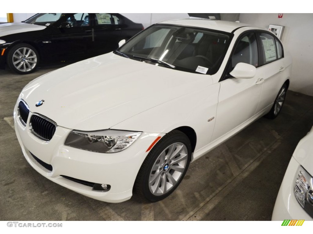 2011 3 Series 328i Sedan - Alpine White / Black Dakota Leather photo #8