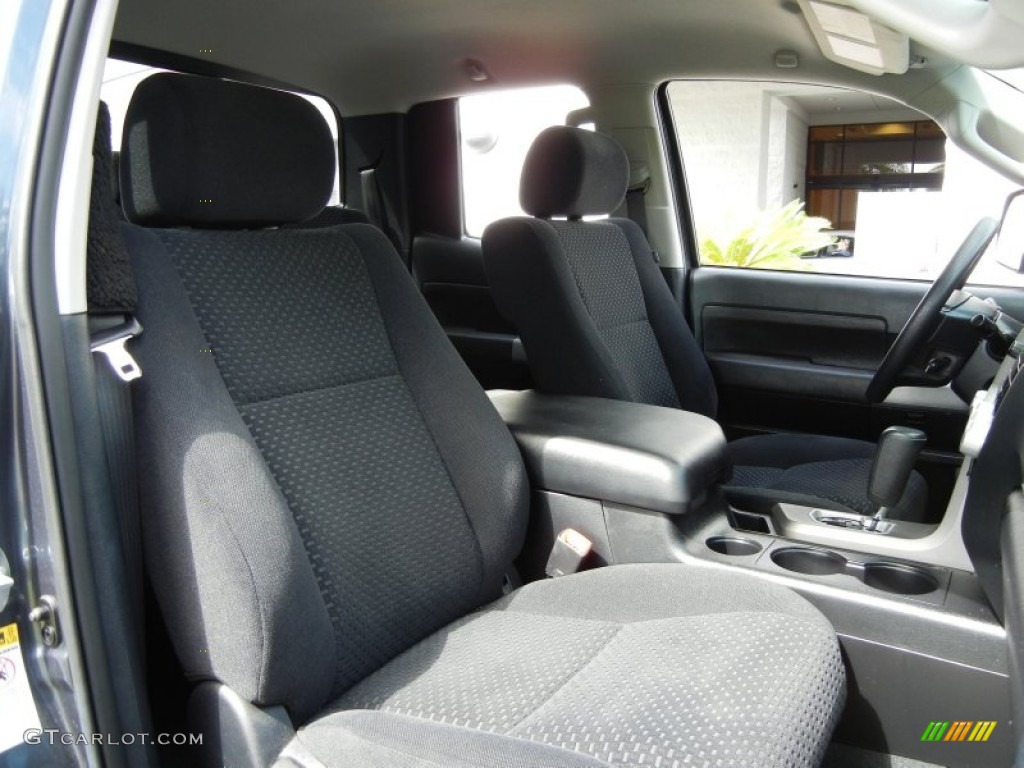 2010 Tundra TRD Double Cab - Slate Gray Metallic / Black photo #20