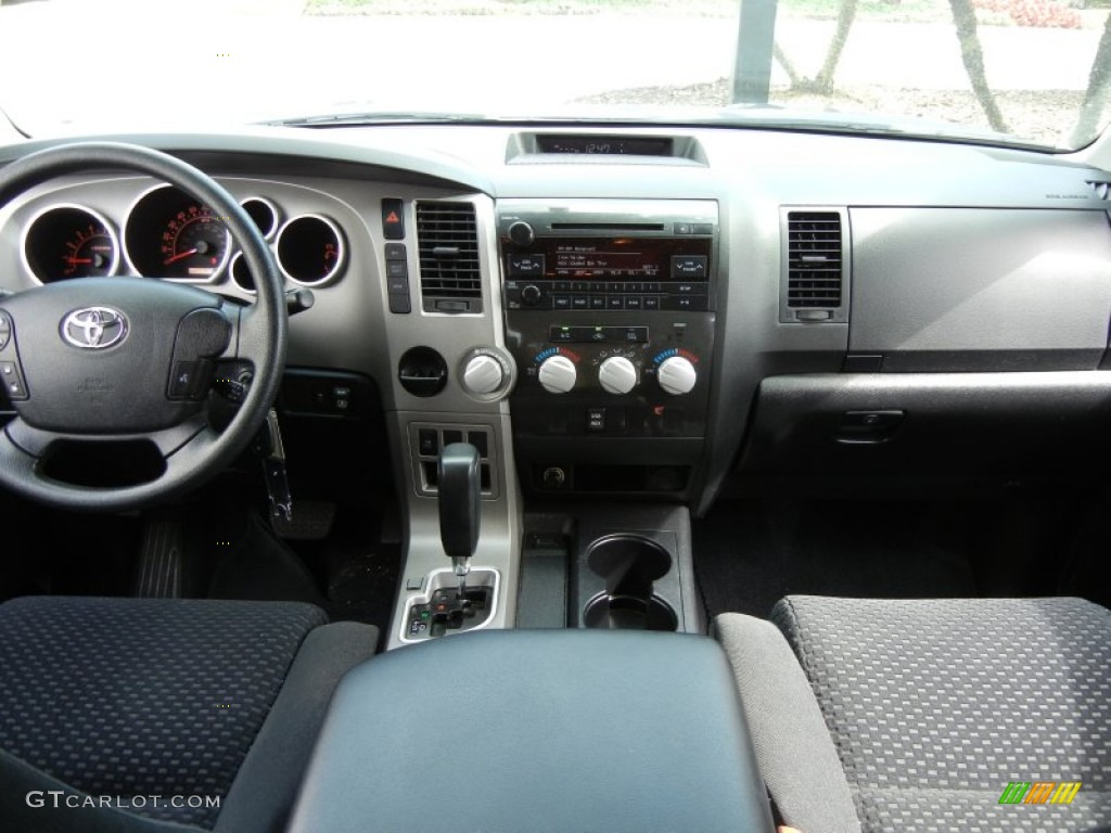 2010 Tundra TRD Double Cab - Slate Gray Metallic / Black photo #21