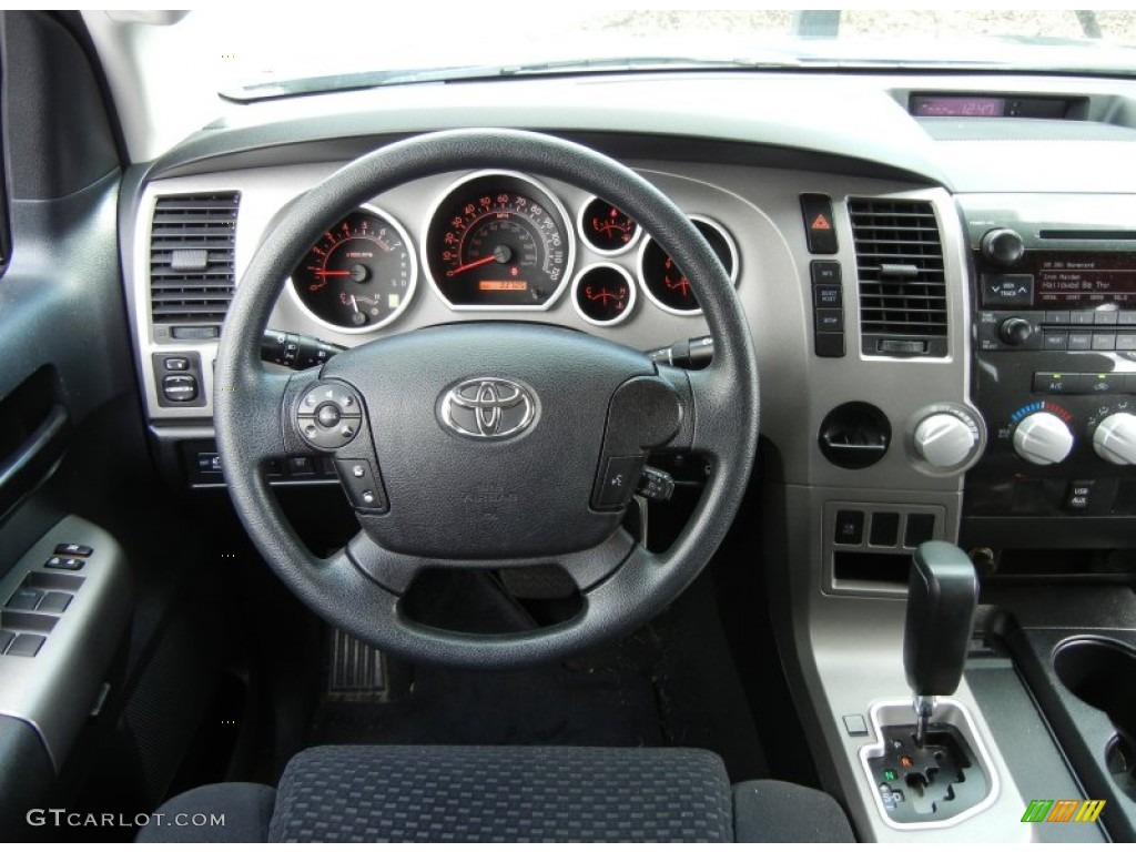 2010 Tundra TRD Double Cab - Slate Gray Metallic / Black photo #22