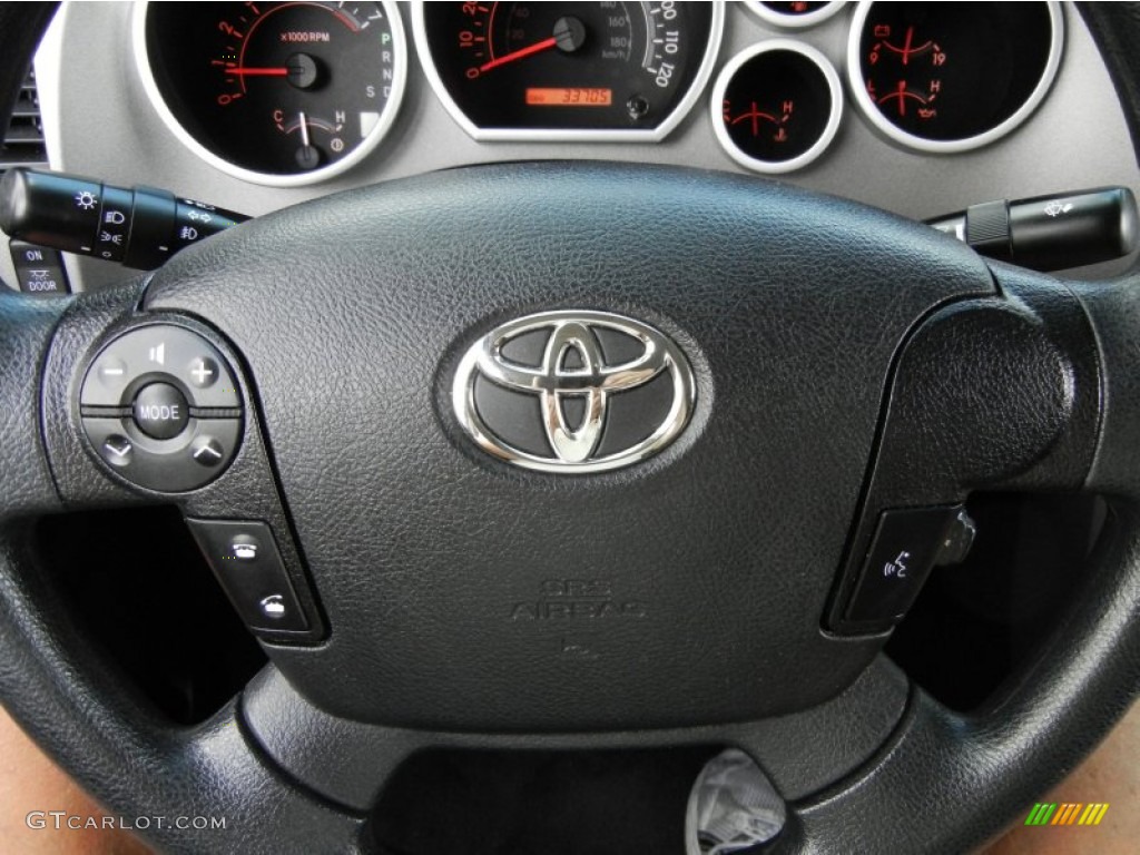 2010 Tundra TRD Double Cab - Slate Gray Metallic / Black photo #29