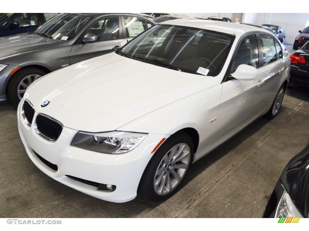 2011 3 Series 328i Sedan - Alpine White / Black Dakota Leather photo #8