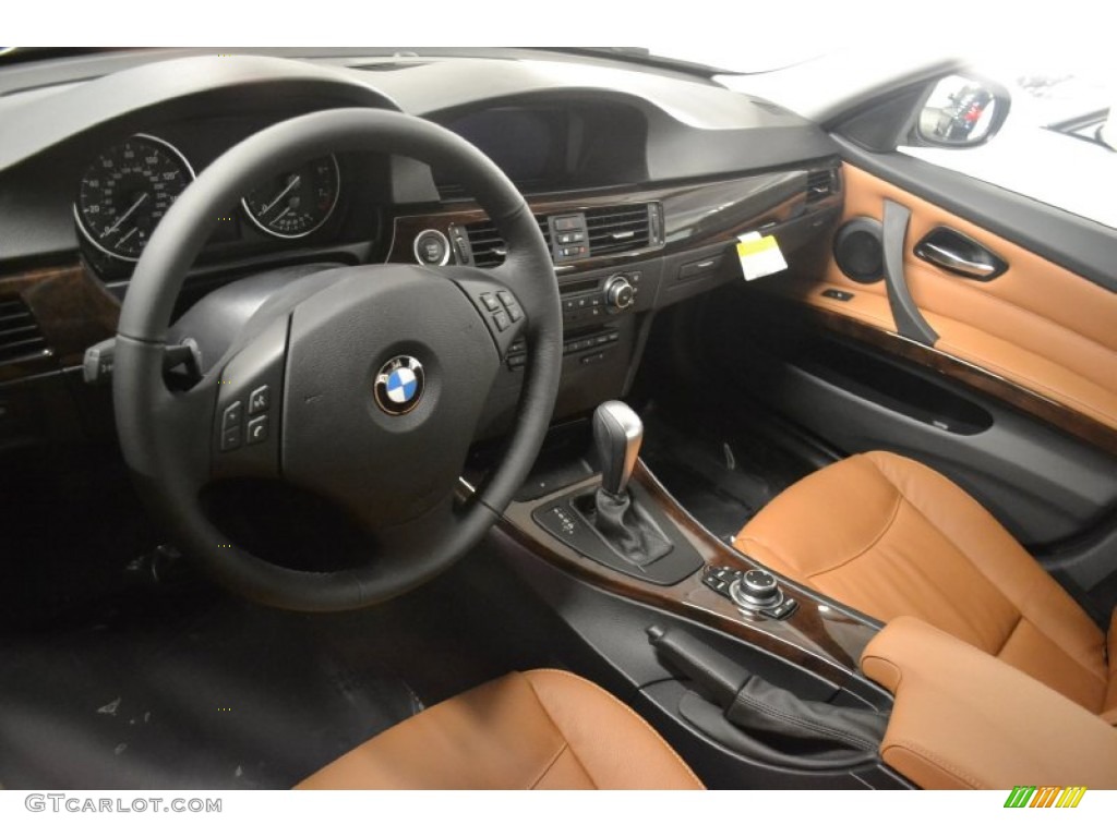 2011 3 Series 328i Sedan - Jet Black / Saddle Brown Dakota Leather photo #5