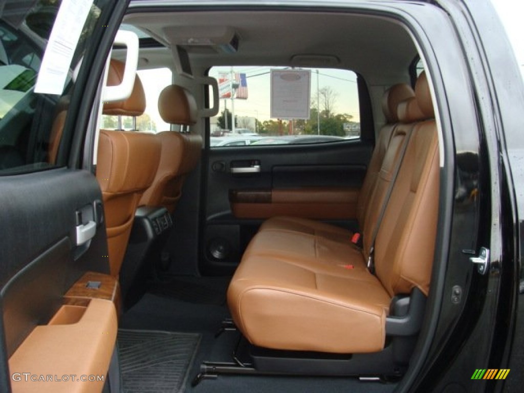 Red Rock Interior 2010 Toyota Tundra Limited CrewMax 4x4 Photo #55733178