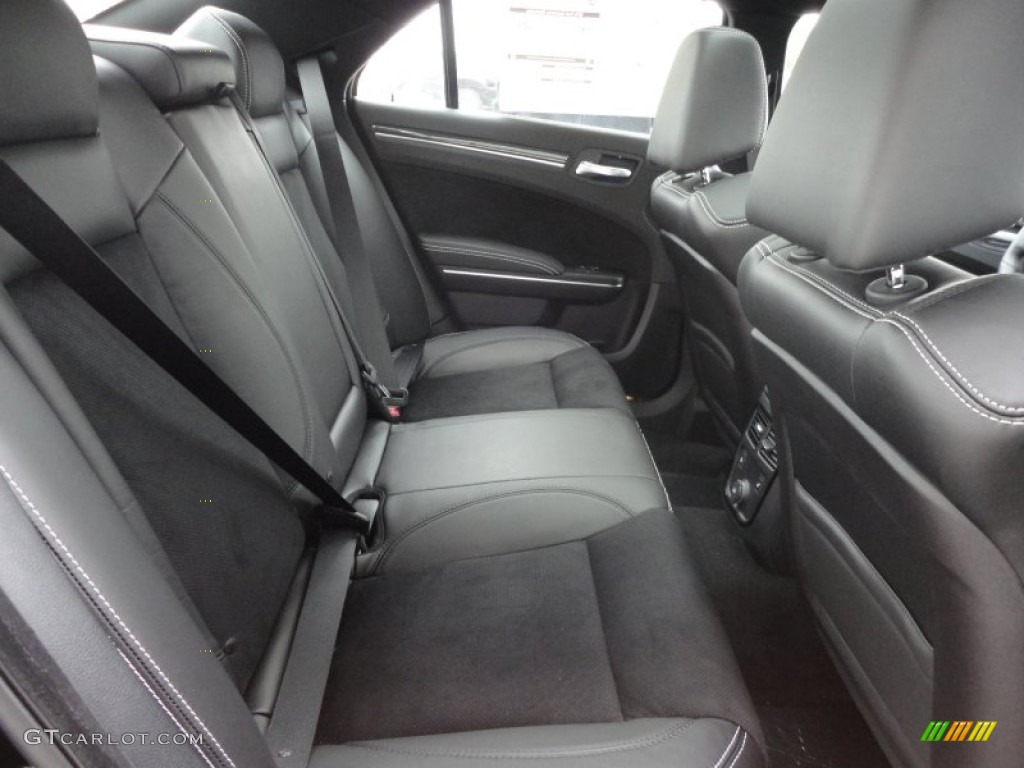 Black Interior 2012 Chrysler 300 SRT8 Photo #55733859