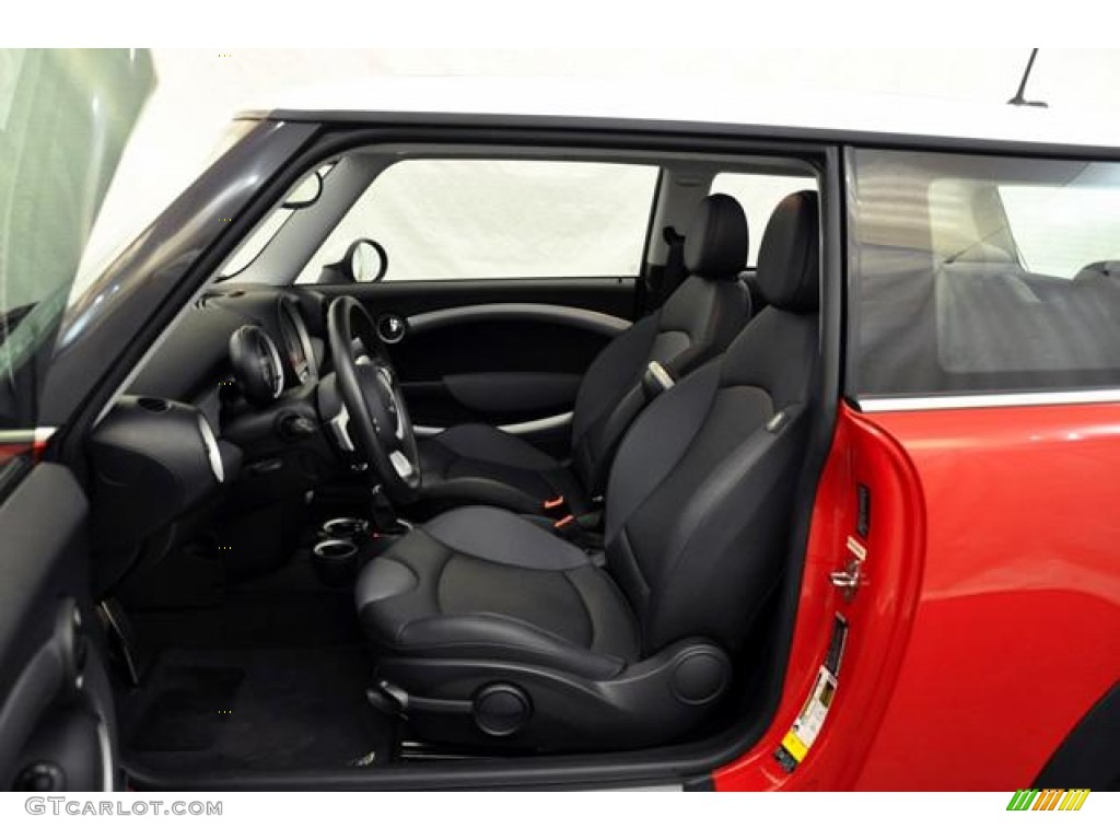 2009 Cooper S Hardtop - Chili Red / Punch Carbon Black Leather photo #22