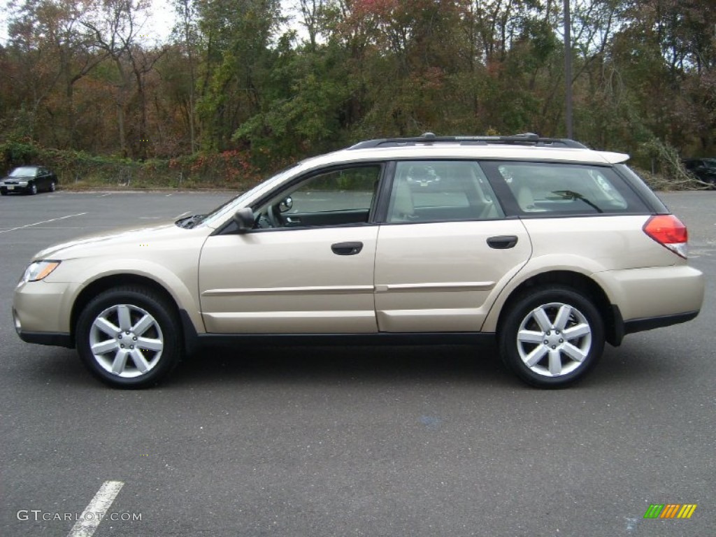 2009 Outback 2.5i Special Edition Wagon - Harvest Gold Metallic / Warm Ivory photo #9