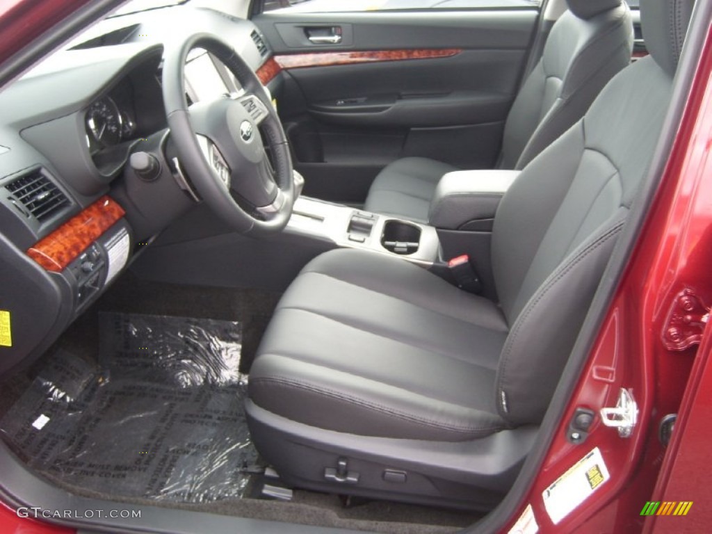 Off Black Interior 2012 Subaru Legacy 3.6R Limited Photo #55736146