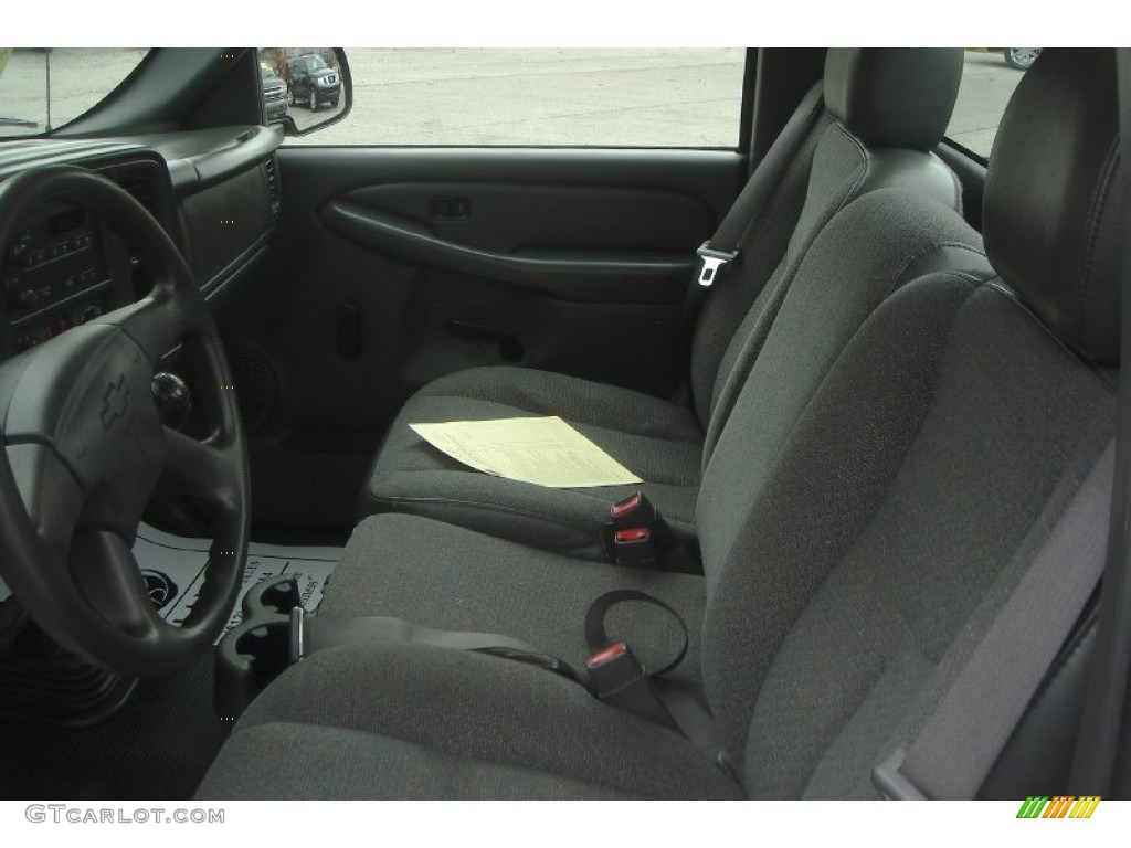 2005 Silverado 1500 Regular Cab - Dark Blue Metallic / Dark Charcoal photo #18