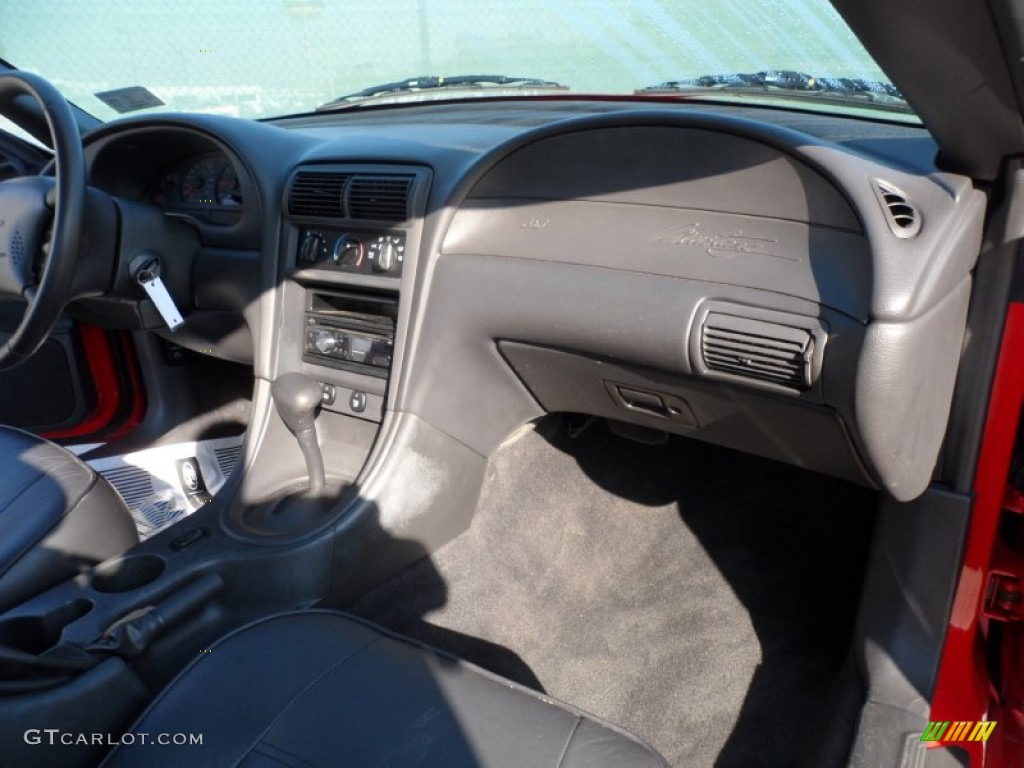 2003 Mustang V6 Convertible - Torch Red / Dark Charcoal photo #18