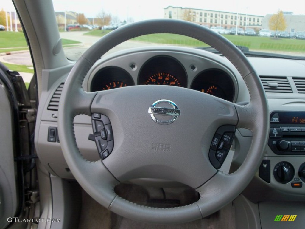 2003 Altima 3.5 SE - Polished Pewter Metallic / Frost photo #8