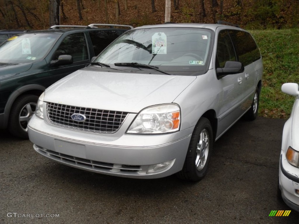 2007 Freestar SEL - Silver Frost Metallic / Flint Gray photo #3