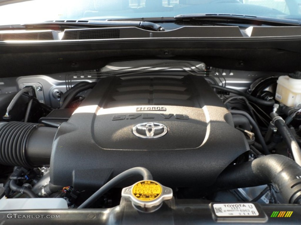 2012 Toyota Tundra SR5 Double Cab 5.7 Liter DOHC 32-Valve Dual VVT-i V8 Engine Photo #55738008