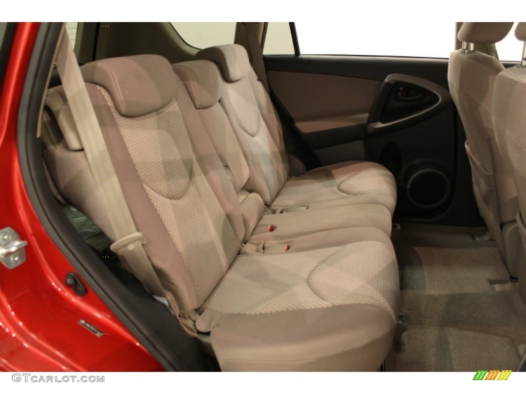 2007 RAV4 4WD - Barcelona Red Pearl / Taupe photo #13